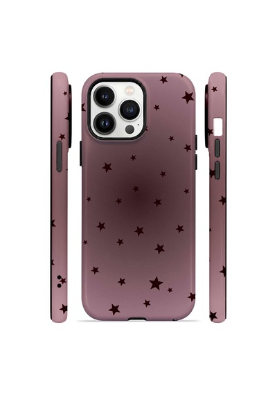 Velvoria Valestra Rose Star Dust Apple iPhone Uyumlu 14 Pro Magsafe Koruma Kılıfı Valestra Magline - Rose Star Dust