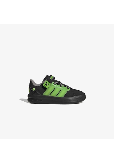 Adidas Minecraft Lightorama Elastic Lace Çocuk Siyah Spor Ayakkabı Kı9111