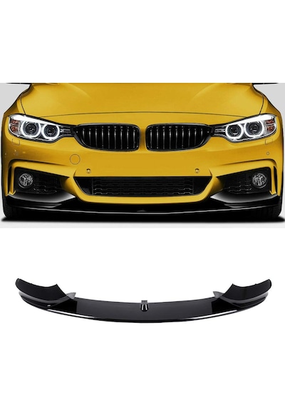 Bmw F36 2014-2020 2.parça Parlak Siyah M.tech Ön Lip