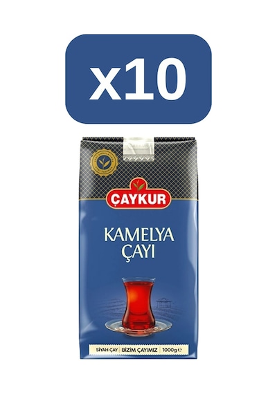 Çaykur Kamelya Siyah Dökme Çay 10 x 1 KG