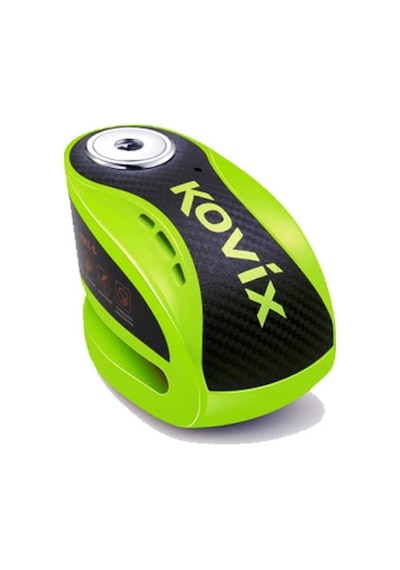 Kovix KNX10-FG Alarmlı Disk Kilit Yeşil-59650