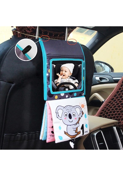Tummy Time Hışırtılı Yumuşak Bez Aktivite Kitabı - Koala