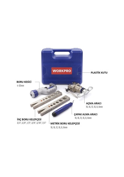 Workpro Wp303001 5 Parça Profesyonel Havşa Takımı Fr Wp303001