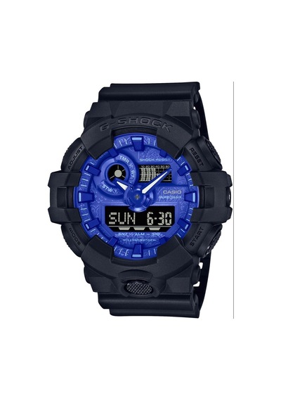 Casio G-shock Ga-700 Orijinal Siyah Silikon Kordon Çok Renkli