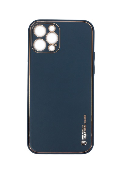 Nettech Apple Uyumlu iPhone 12 Pro Coco Leather Seri Arka Koruma