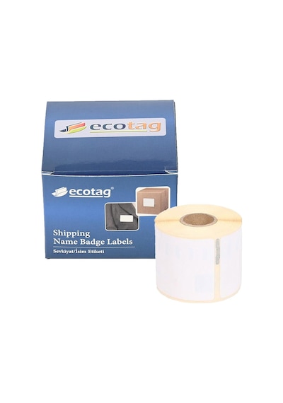 Dymo Ecotag Muadil Disket Etiketi 70X54 MM 320 Adet Etiket