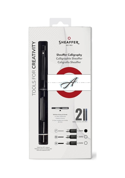 Sheaffer 93400 Kaligrafi Dolmakalem Siyah F Uç Diğer