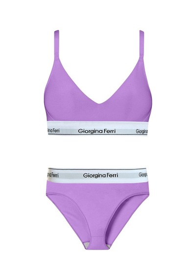 Giorgina Ferri 2 Li Set Kadın Günlük Kullanıma Uygun Spor Sütyen+ Slip Külot Sara