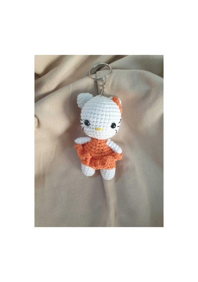 Amigurumi Örgü Anahtarlık Hello Kitty 24305806