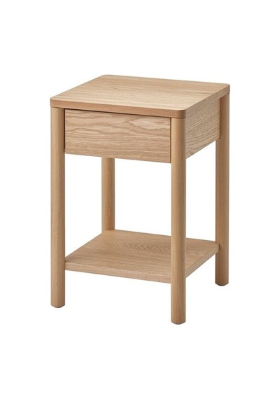 Ikea Tonstad Komodin, Meşe Kaplama, 40x40x59 Cm