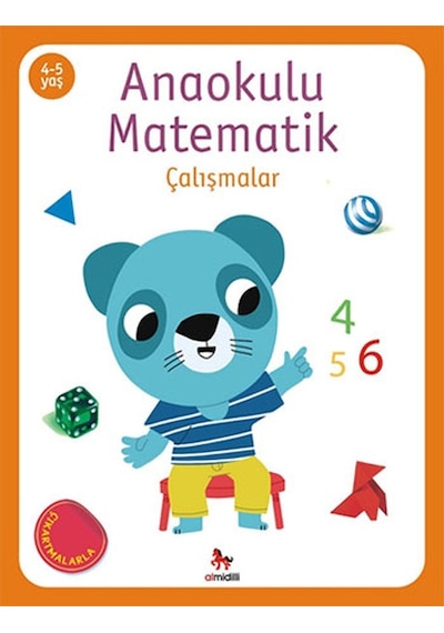 Anaokulu Matematik Çalışmalar 4-5 Yaş Çıkartmalarla- Almidilli