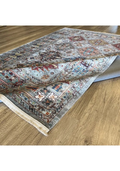 Eko Halı Antique Atk 06 Aqua Yıkanabilir Makina Halısı