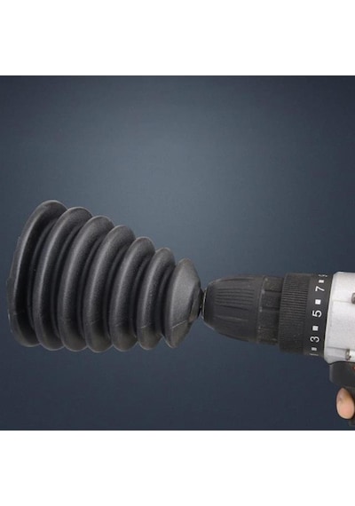 Powermaster Pm-20809 Matkap Ucu Toz Tutucu Körük Siyah