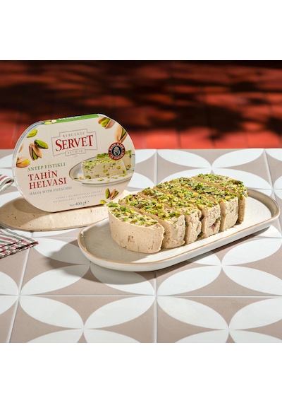 Antep Fıstıklı Servet Helvası 400g