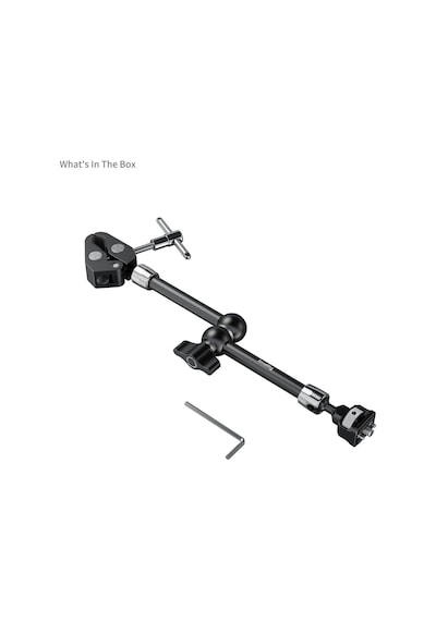 Smallrig 5311 Yengeç Şekilli Kelepçeli Sihirli Kol 11'' Siyah