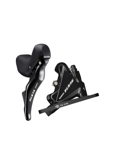 Shimano 105 St-R7025(L), Br-R7070(F)  Ön Disk Fren Seti Siyah