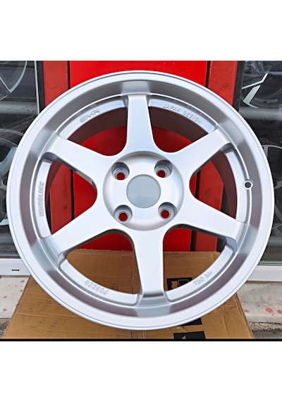 4x100 16 İnç Et:35 Cb:67.1 Silver Te37 Jant Modeli Monoblock Racing Toyota Honda Fiat Opel Renault Uyumlu Bir Takım 4 Adet