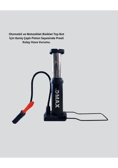 Home Manuel Ayak Pompası Extra Güçlü Lastik Şişirme Pompası