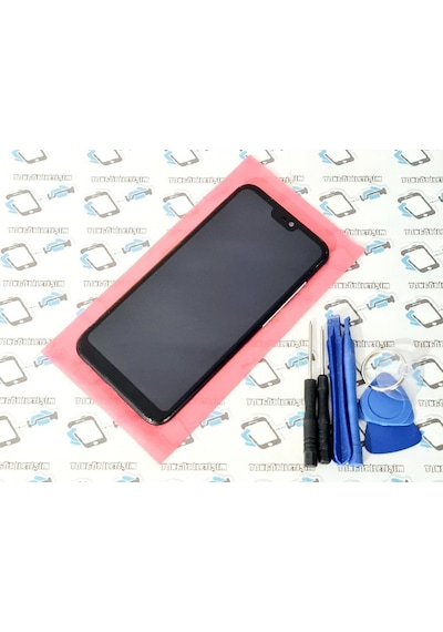 Tkgz - P20 Lite Lcd Ekran Dokunmatik (Çıtalı) Tamir Seti (548898519) Mavi