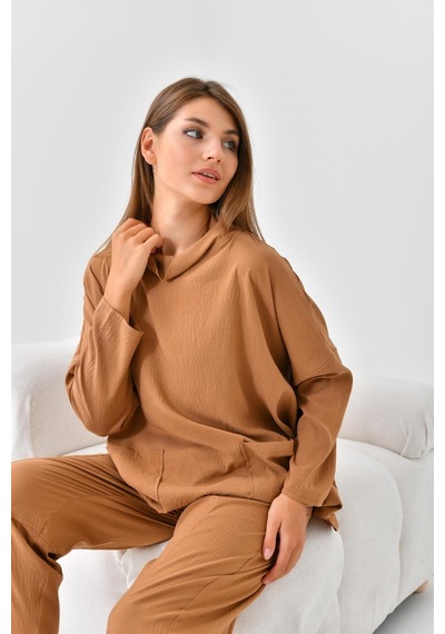 Ftz Women Kadın Takım Kahve-kahve Kahverengi