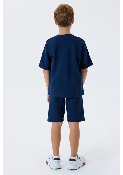U.s. Polo Assn. Erkek Çocuk Lacivert Bermuda Takım Us2425-c-v1 Lacivert