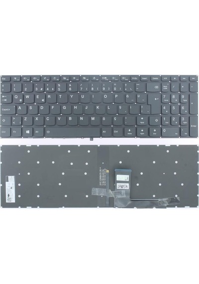 Lenovo İdeapad 310-15ıkb Uyumlu Notebook Klavye - Tuş Takımı, Siyah - Tr - Işıklı / Kl0976ld