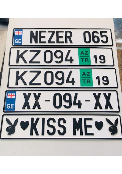 Yabanci Plaka, Alman Plaka, Hediyelik Süs Plaka, Dekor Plaka 419677214