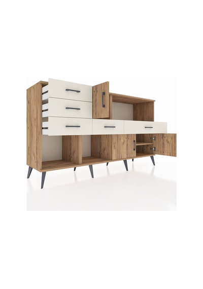 Kronos Konsol 2 Raflı 5 Çekmeceli 3 Kapaklı 176x59x99 Çam-çam/ayt Çam-çam/aytaşı Kronos Konsol 2 Raflı 5 Çekmeceli 3 Kapaklı 176x59x99 Çam-çam/ayt Çam-çam/aytaşı