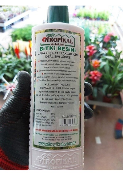 TROPİKAL Daha Yeşil Yapraklar İçin Bitki Besini – 500 ml