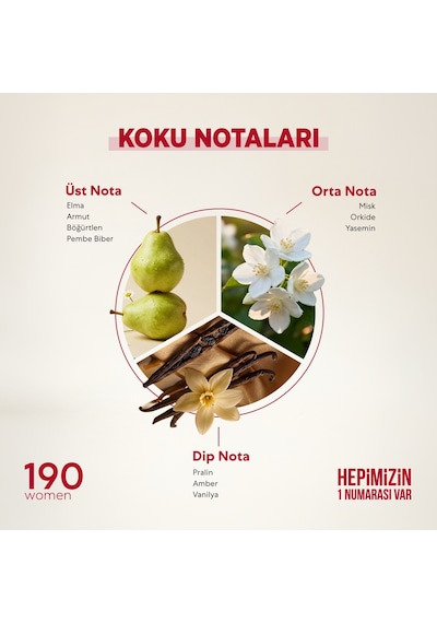 Bargello 190 Floral Kadın Parfüm EDP 50 ML