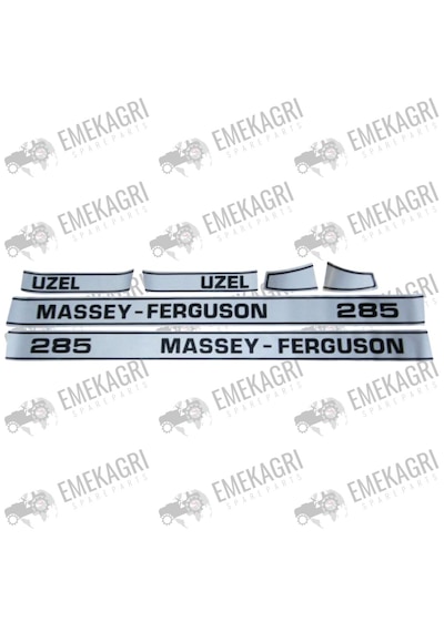 Massey Ferguson 285 Yan Yazı Takımı