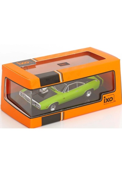 1:43 Ölçek Ixo 1970 Dodge Charger Rt Diecast Metal Minyatür Model Araba 10cm