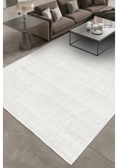 Youdayhomecollection Filora Model Halı 80x400 Beyaz