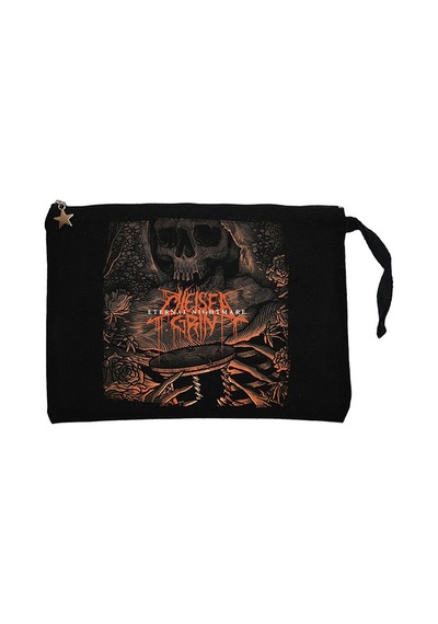 Chelsea Grin Eternal Nightmare Siyah Astarlı Cüzdan / El Çantası Siyah
