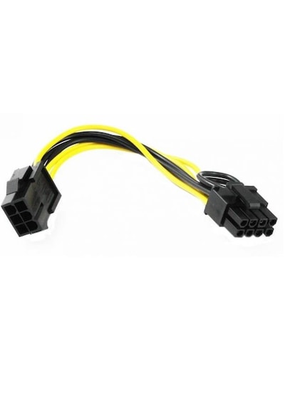 Alfais 4295 Pcie 8 Pin 6+2 Pci-e Ekran Kartı Power Güç Çevirici