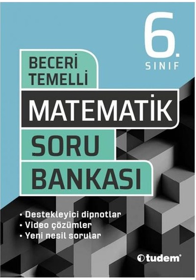 Tudem 6.Sınıf Matematik Beceri Temelli Soru Bankası