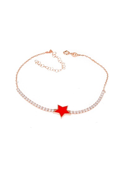 Yıldız Neon Gümüş Bileklik Sb1958