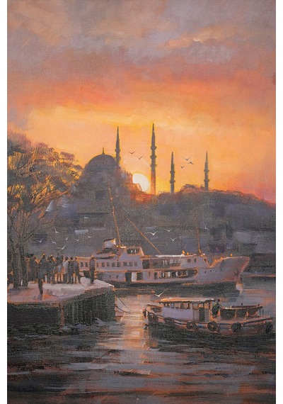 Süleymaniye'de Gün Batımı
