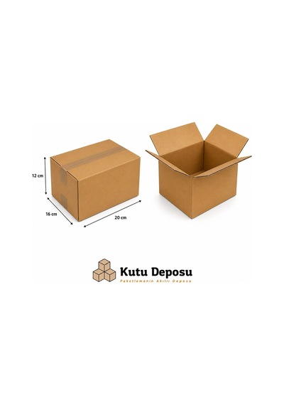 16x20x12 Cm Karton Kutu 20 Adet 1 Adet
