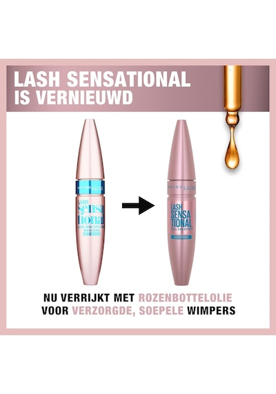 New York Lash Sensational Yelpaze Etkili Suya Dayanıklı Siyah Maskara 1 X 9.4 Ml Diğer