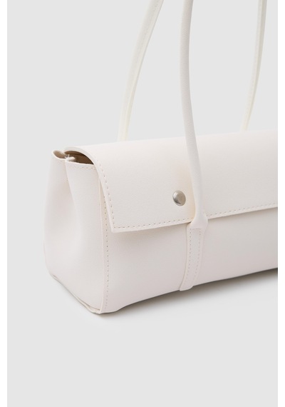 Shule Bags Mari Vintage Baget Çanta Krem