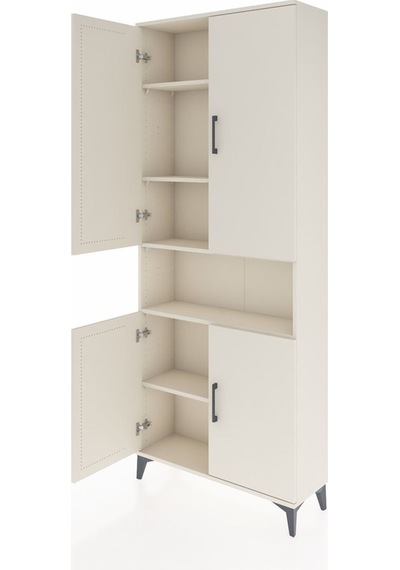 Arges Dolap 5 Raflı 4 Kapaklı 88x30x221 Aytaşı-aytaşı Aytaşı