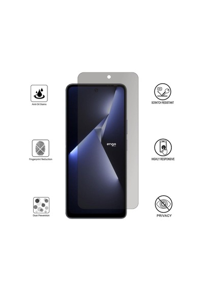 Tecno Pova 5 Pro İle Uyumlu Hayalet Ekran Koruyucu Şeffaf