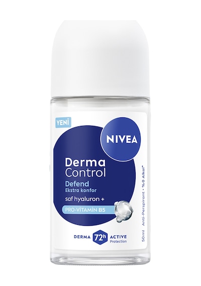 Nıvea Kadın Roll-on Deodorant Derma Control Defend Tahriş Karşıtı 50 Ml 5 Adet