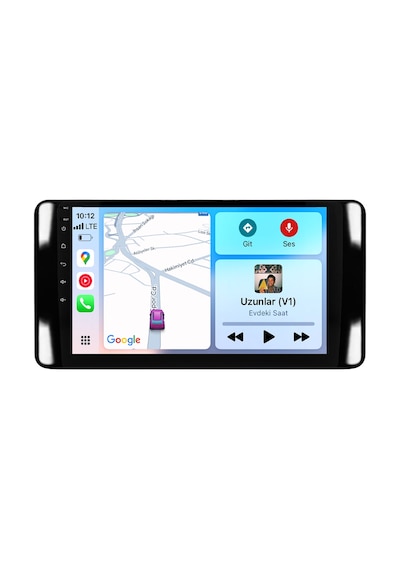 Skoda Scala Android Multimedya Sistemi 2021+ Crv-4946xr Piano Black Çerçeve 10"