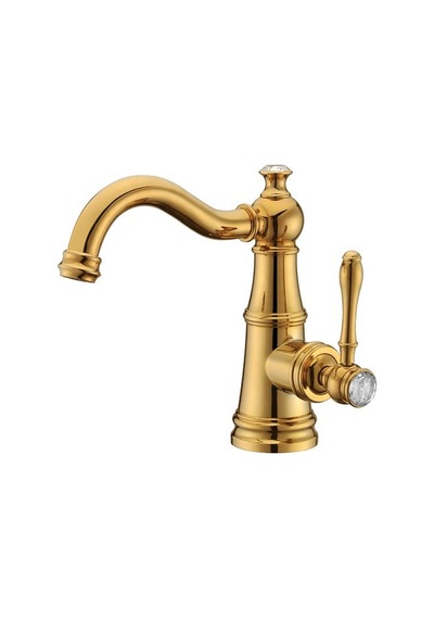 Gms Nova Mix Altın Gold Antik Lavabo Bataryası Nva101