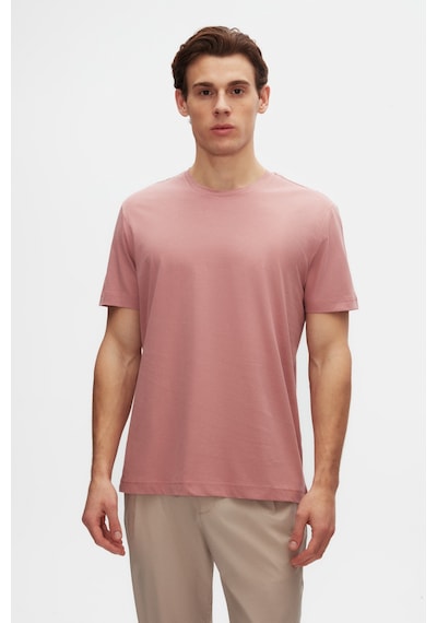 D's Damat Ds Damat Relaxed Fit Pembe %100 Pamuk T-shirt 6hc14ort02005 Pembe