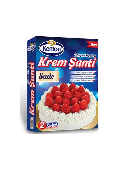 Kenton Tatlı Şefi Krem Şanti Sade 150 G