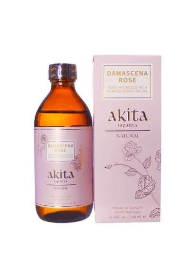 Doğal Yağı Alınmamış Gül Suyu Cam Şişe 200ml