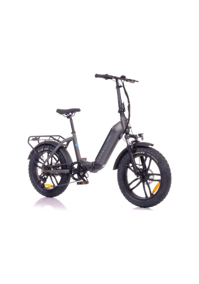 Corelli Tıgres Rım 20 Jant 41 Kadro Mekanik Disk Folding Bike Elektrikli Bisiklet Gri